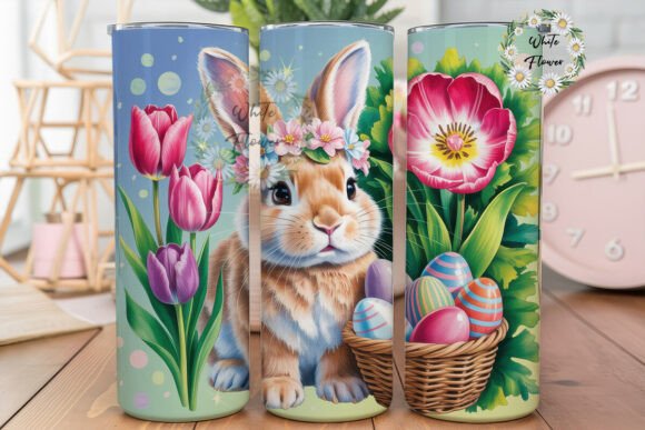 Baby Cow Easter Floral Skinny Tumbler Review