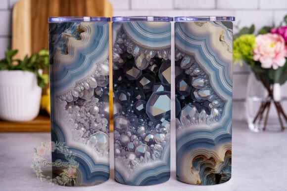 Blue Agate Crystal Geode 20oz Tumbler Review