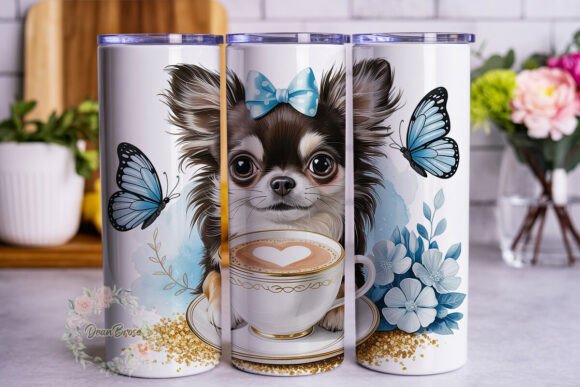 Cute Chihuahua Coffee 20oz Tumbler Wrap: A Designer's Review