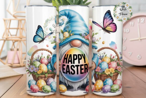 Easter Gnome Floral Tumbler Wrap: A Designer's Review