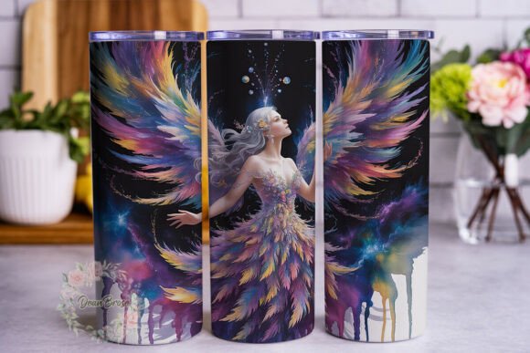 Ethereal Fairy Cosmic Glow Tumbler Wrap Review
