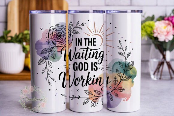 Faith Inspired Floral 20oz Tumbler Wrap Review
