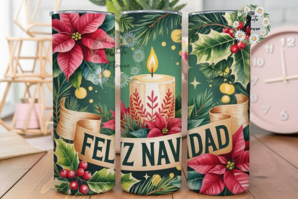 Festive Holly Candle 20oz Tumbler Wrap Review