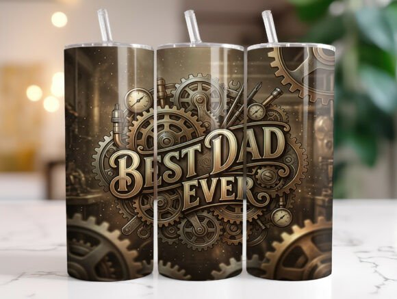 Mechanic Best Dad Ever 20oz Tumbler Wrap Review
