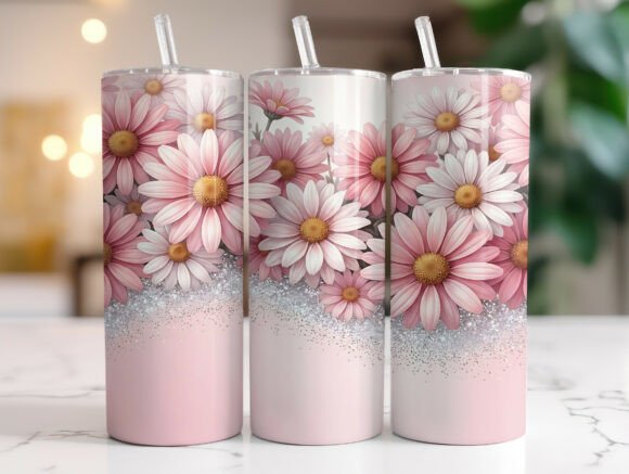 Pink Daisy Silver Glitter Wrap: A Designer's Review