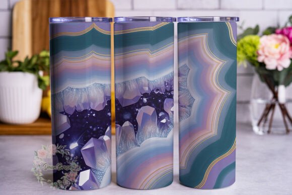 Purple Blue Agate Geode: A Designer's Review