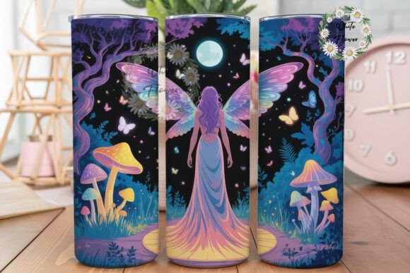 Review: Enchanted Fairy Moon Forest 20oz Tumbler Design