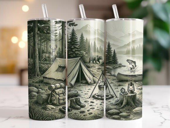 Review: Outdoor Camping 20oz Tumbler Wrap for Embroidery