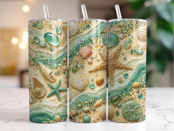 Summer Shells Starfish Beach Tumbler: A Designer's Review
