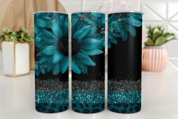 Sunflowers Tumbler Designs, Glitter: A Designer's Review