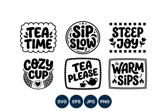 Tea Time Sip Slow Cozy Cup Vector: A Designer's Review
