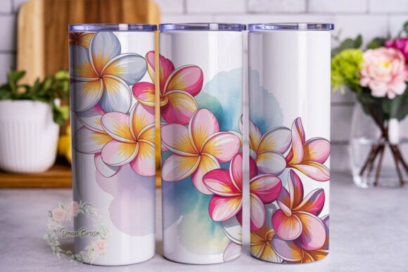 Tropical Plumeria Floral 20oz Tumbler Review