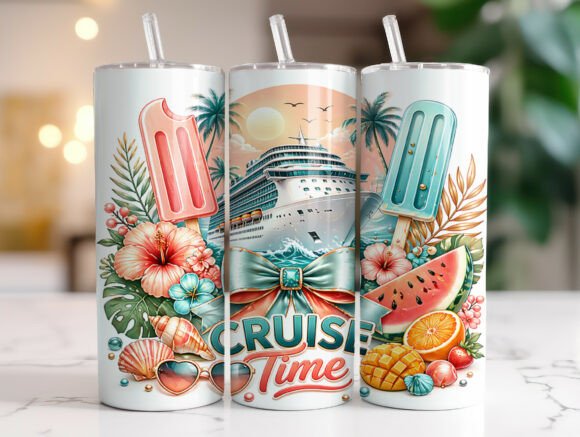 Tropical Summer Cruise Popsicle Tumbler Review